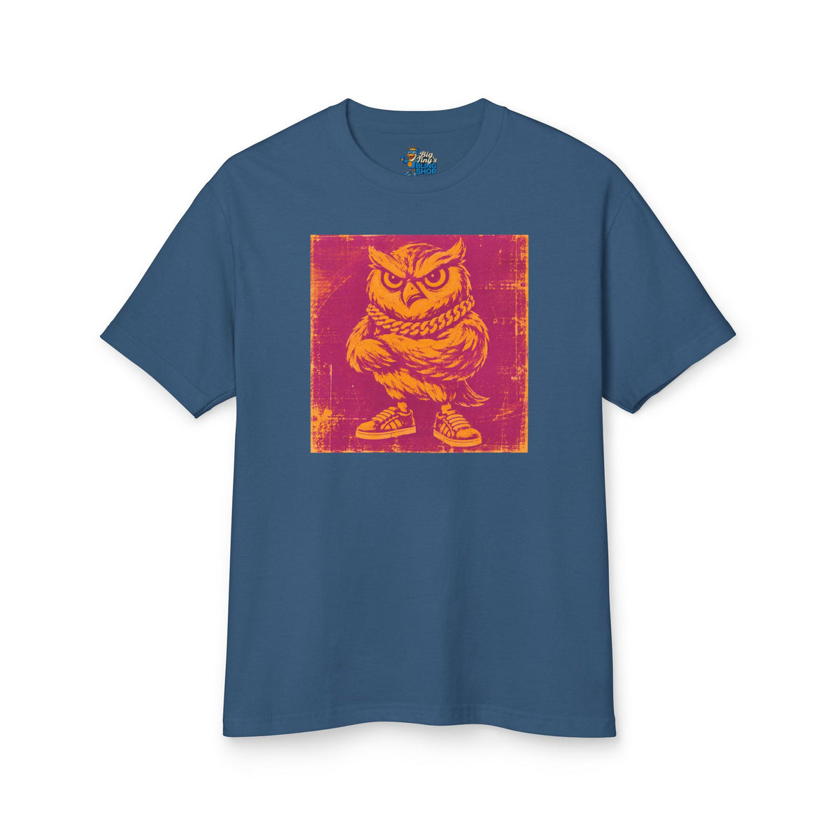 Big Tiny Crew 100% Cotton Classic Pop Art T- Shirt feat. “Hoo’ey”