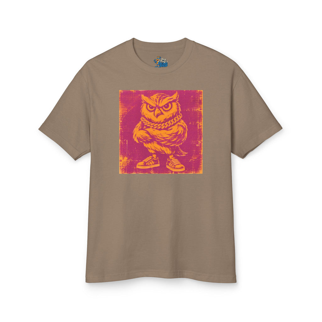 Big Tiny Crew 100% Cotton Classic Pop Art T- Shirt feat. “Hoo’ey”