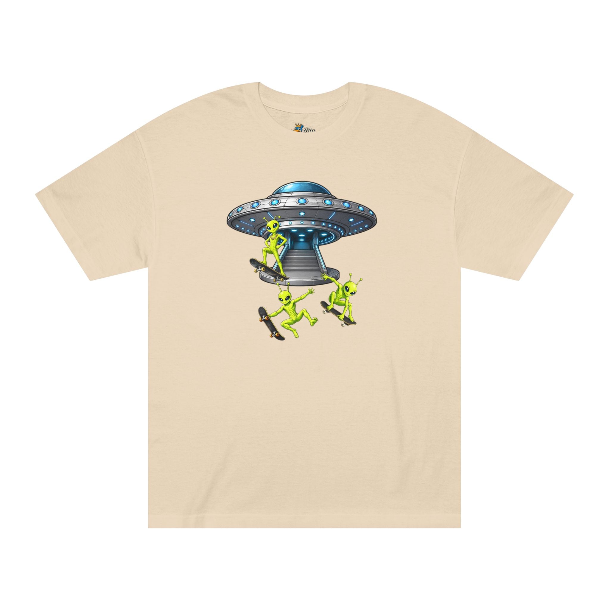 'New Friends Drop In' Skateboarder Tee - A Big Tiny Crew Original