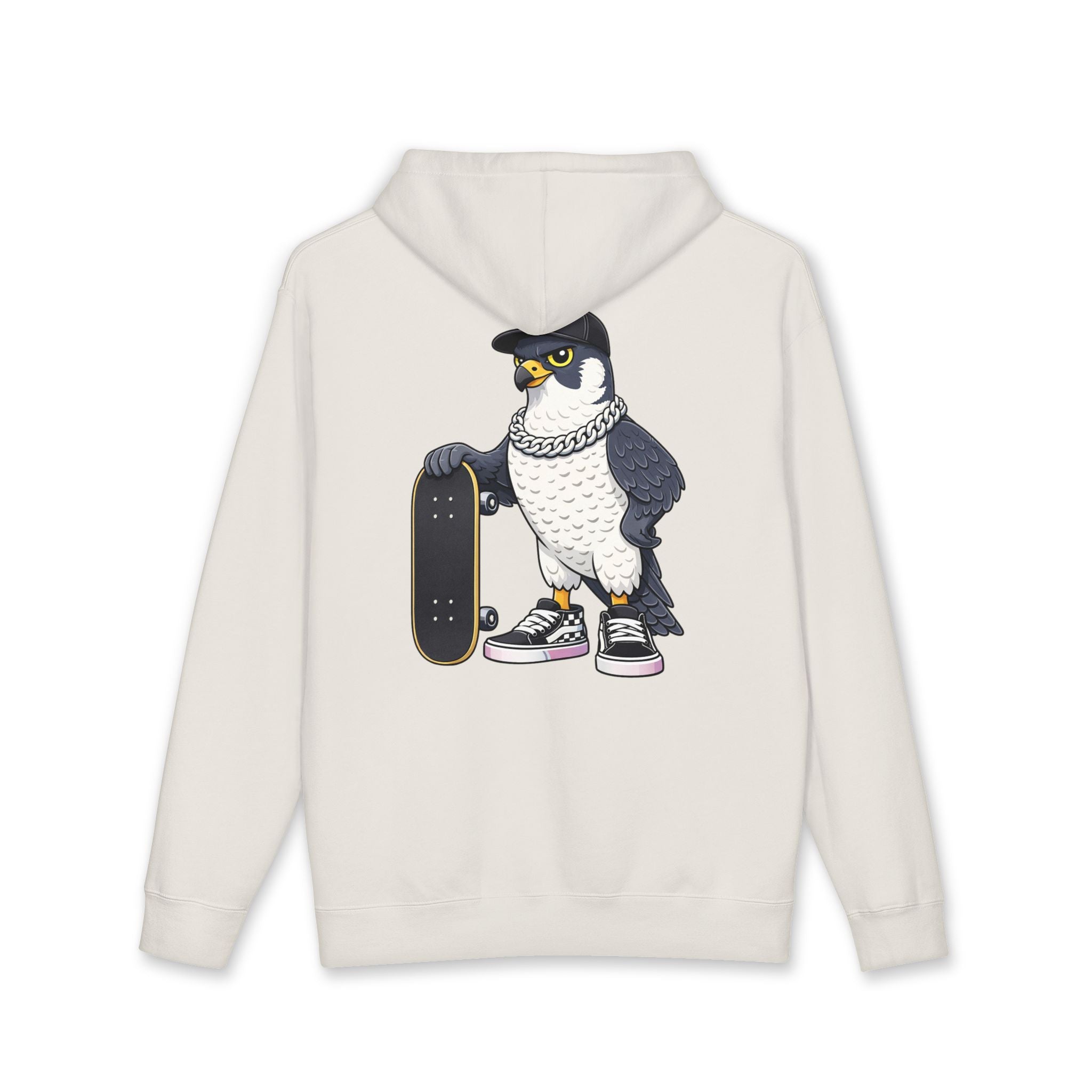 Big Tiny’s Crew Hoodie - featuring 'Hunter,' the Falcon