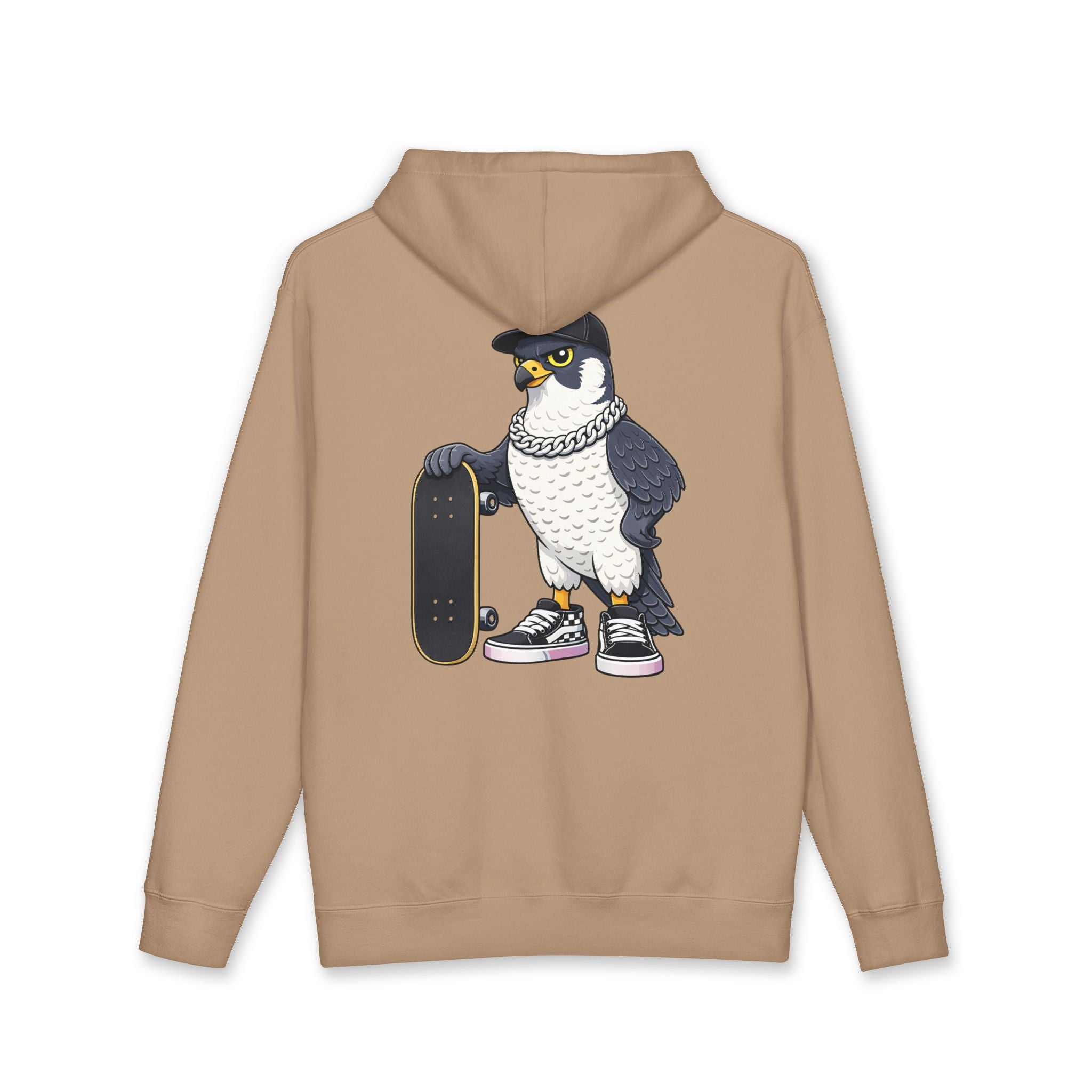 Big Tiny’s Crew Hoodie - featuring 'Hunter,' the Falcon