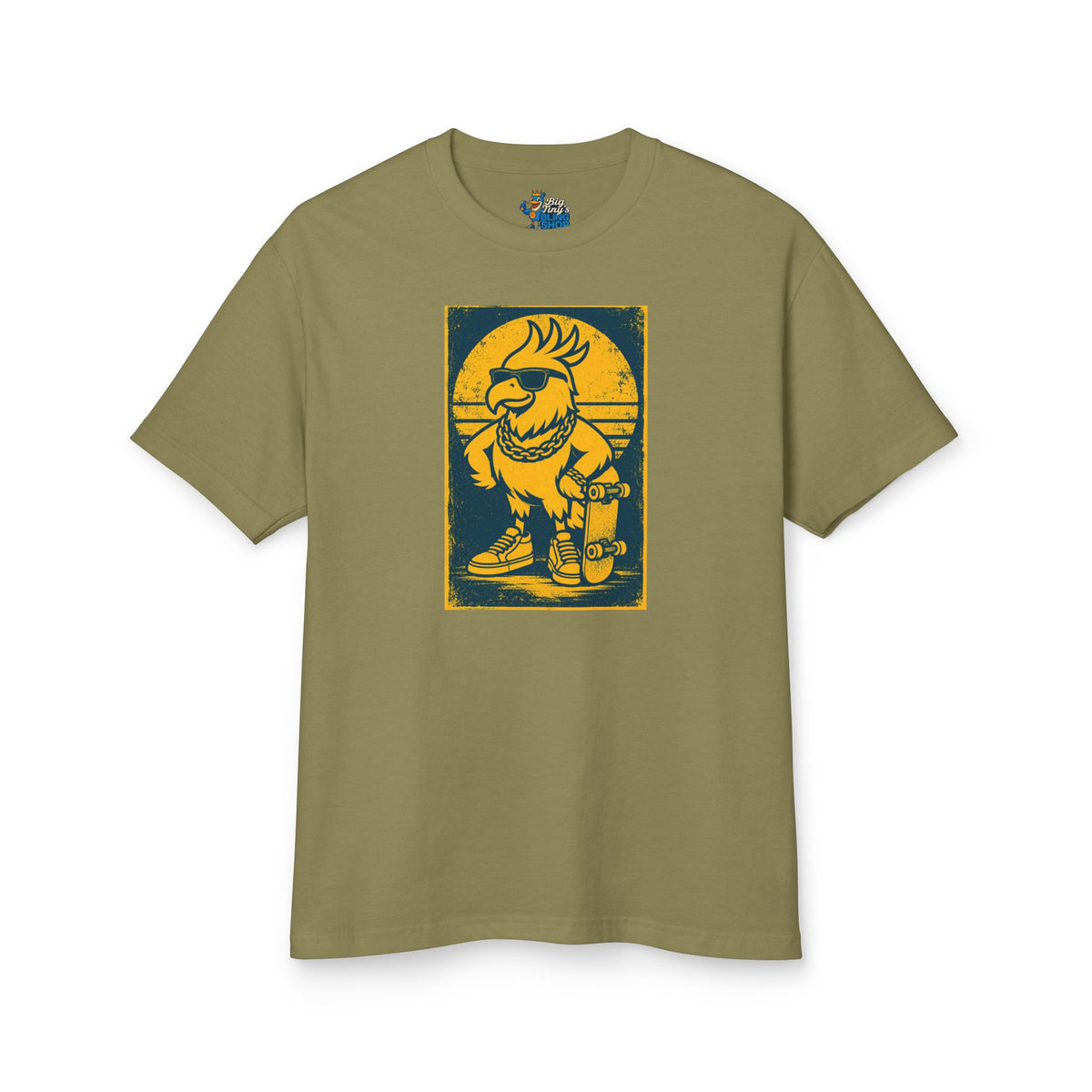 Big Tiny Big 100% Cotton Vintage Tee feat. “Too’ey”