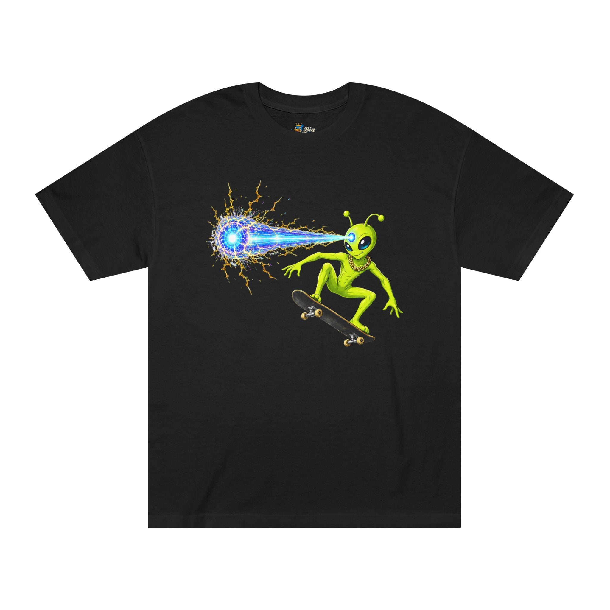 Big Tiny Crew 100% Cotton T‑Shirt featuring ‘Green Beanz’ 3rd  Eye Operations