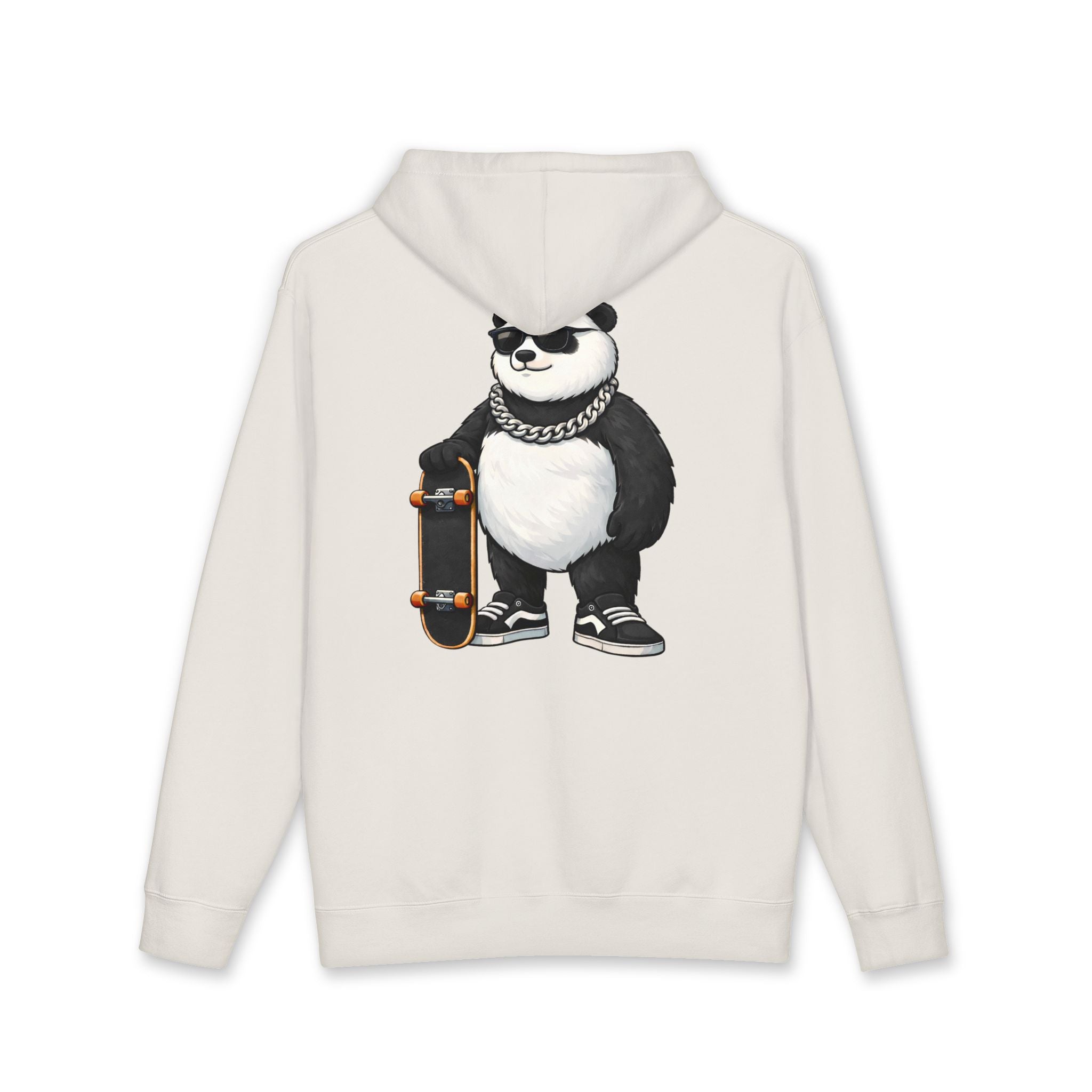 Big Tiny’s Crew Hoodie - featuring 'Boo' the Panda w/ Skate Board