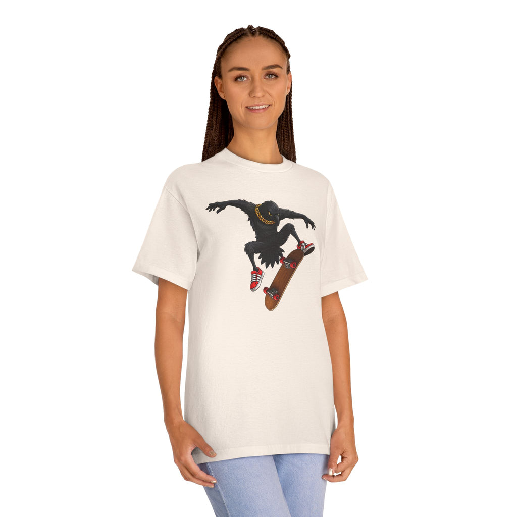 BTC 100% Cotton T-Shirt featuring ‘Edgar the Raven’ Kickflip