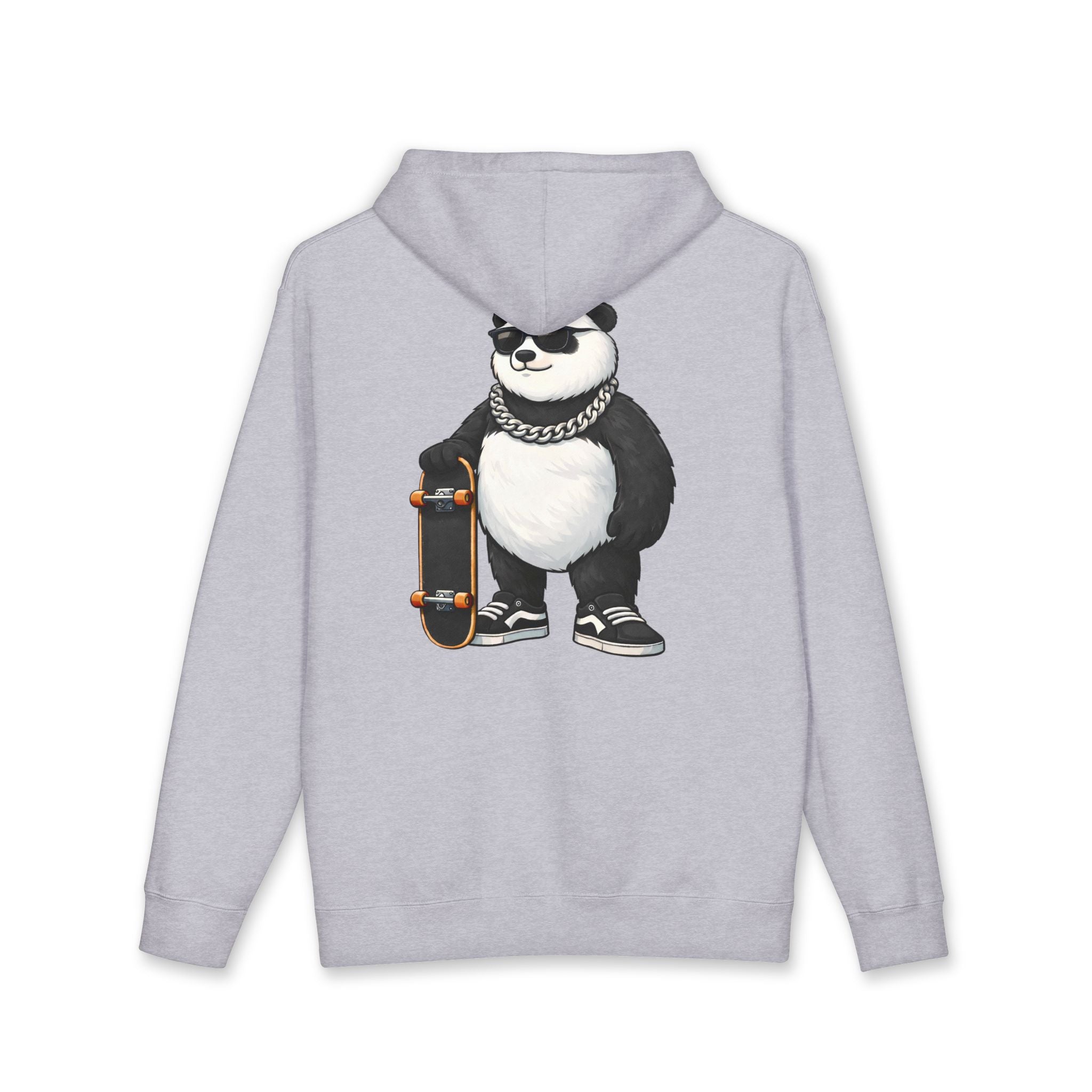 Big Tiny’s Crew Hoodie - featuring 'Boo' the Panda w/ Skate Board