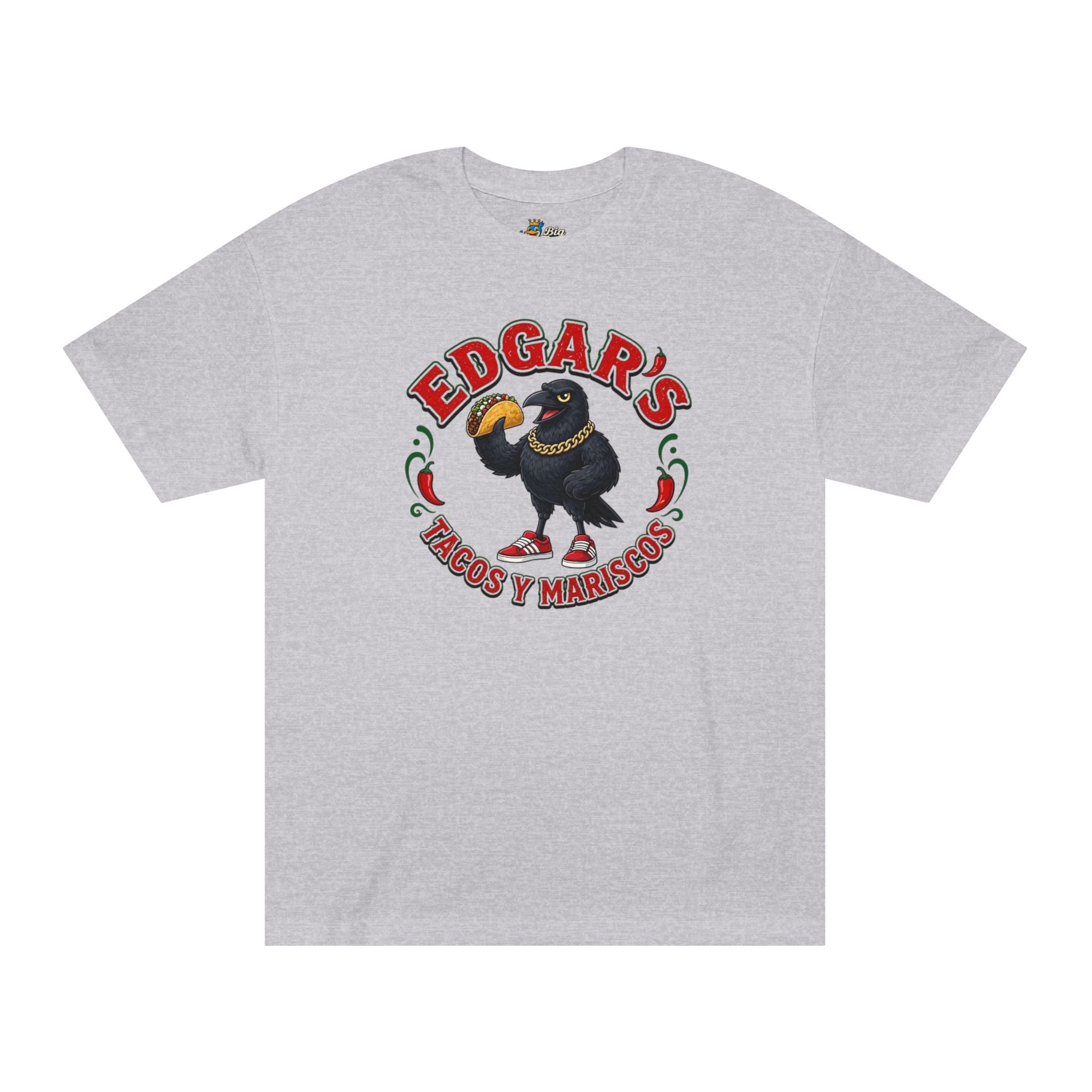 Big Tiny’s Crew  ‘Edgar's Tacos y Mariscos’ 100% Cotton Logo Tee