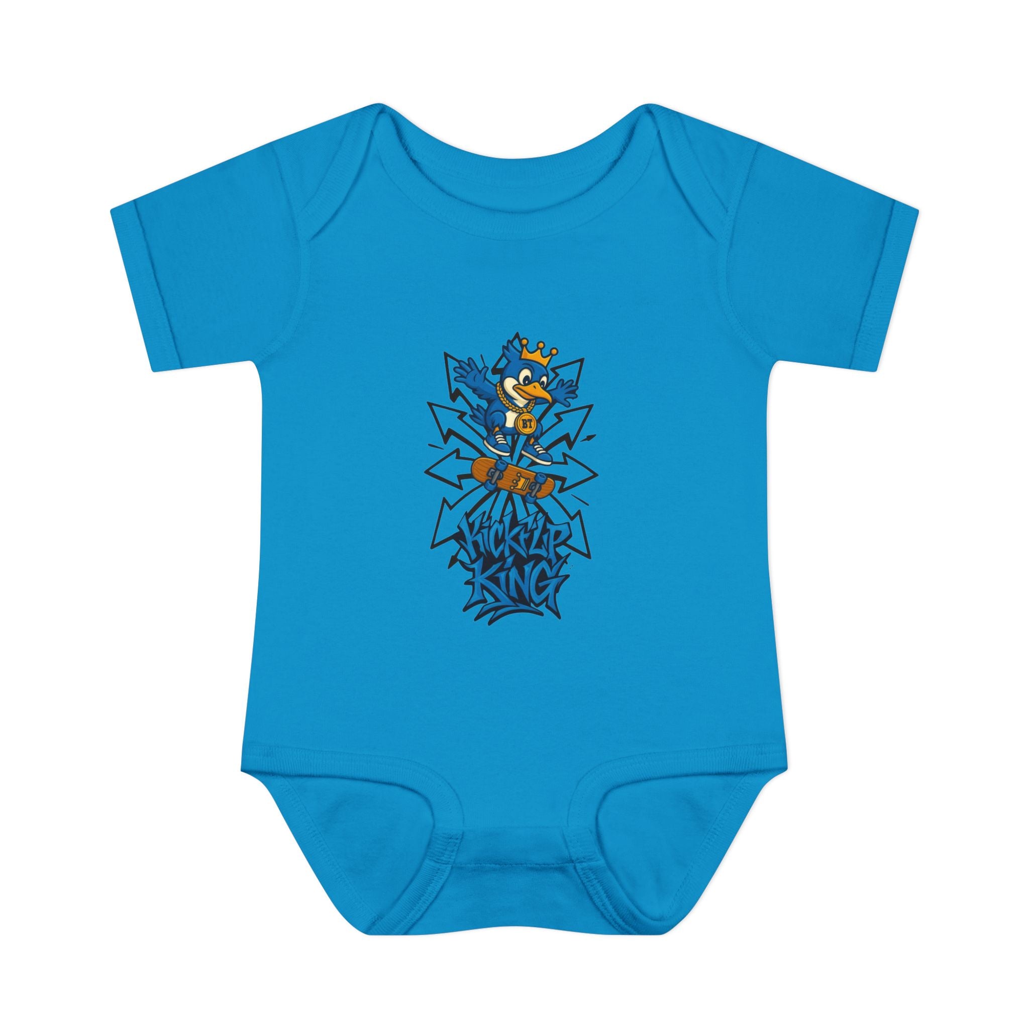 Big Tiny’s Kid Crew Onsie ‘Kickflip King’